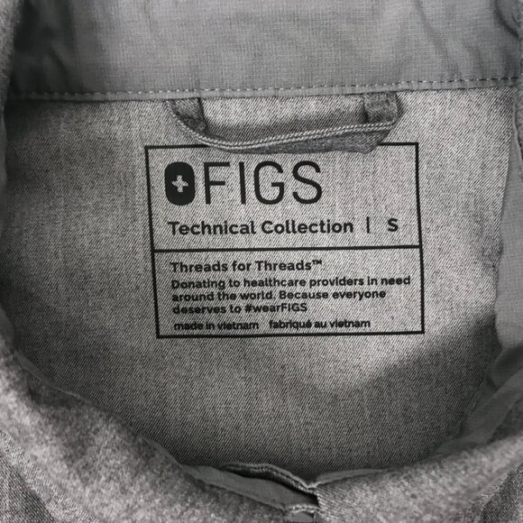 Figs Graphite Scrub Set Technical Collection Nala Top Livingston Bottom - Picture 5 of 12